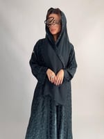 عبايه جاكار أخضر