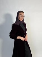 بليزر مخمل بنفسجي