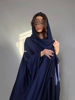 حرير بشت كحلي