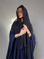 حرير بشت كحلي