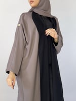 دبل فيس ( بيج غامق - أسود )