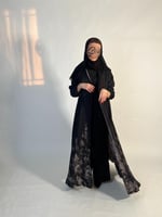 دبل فيس مشجر (لحمي-أسود)