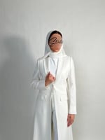 بليزر رسمي أبيض