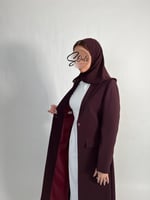 بليزر رسمي عنابي