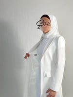 بليزر رسمي أبيض