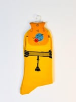 شراب Socks | نقش العقال المقصب