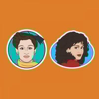 مجموعة ستيكرات وردة الجزائرية