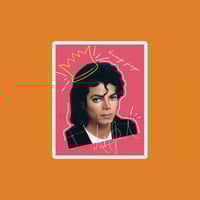 ستيكر مايكل جاكسون | Michael Jackson