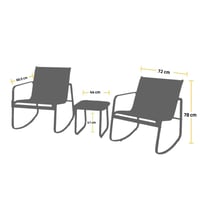 طقم جلوس لـشخصين BY-25001