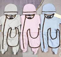 طقم فندي 3 الوان