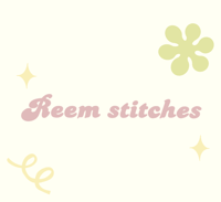 Reem stitches