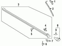 عتبة جانبية موستنج يمين / يسار 2013-2014