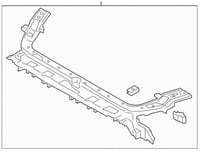 صاجة واجهة رديترات موستنج 2015 - 2017