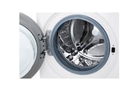 غسالة امامية ال جي 15 كيلو تنشيف 75% ابيض