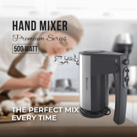 مولر كوخ خلاط يدوي قدرة 500 واط لون أسود