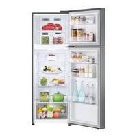 ثلاجة ال جي انفرتر 11.8 قدم 335 لتر فضي