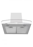 شفاط زترست 60 سم قوة الشفط 1000م3/ساعة زجاجي أستيل