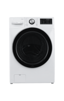 غسالة امامية ال جي 15 كيلو تنشيف 75% ابيض