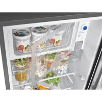 ثلاجة هاير 5.5 قدم 155 لتر سيلفر