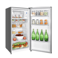 ثلاجة هاير 5.5 قدم 155 لتر سيلفر