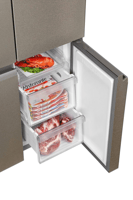 ثلاجة دولابي هاير ، 20.6 قدم مكعب / 585 لتر