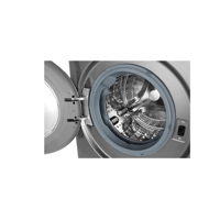 غسالة ال جي أتوماتيك 9 كجم، تنشيف 6 كجم، فضي