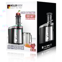 مولر كوخ عصارة فواكه كهربائية، قدرة 1000 واط، سرعت...