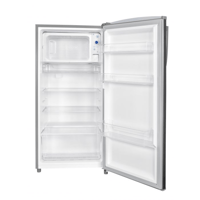 ثلاجة هاير 5.5 قدم 155 لتر سيلفر