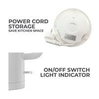 مولر كيتشن غلايه كهربائيه بسعة 1 لتر قدرة 1000 واط...