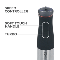 مولر كوخ 4 في 1 خلاط يدوي بقدرة 1000 واط، لون أسود