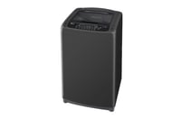 غسالة ال جي علوية سعة 15 كجم ، أسود محرك ذكي