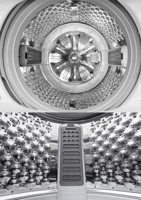 غسالة ال جي علوية 17 كجم لون ابيض