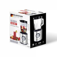 مولر كيتشن خلاط كهربائي، سرعتين، وعاء زجاجي سعة 1....