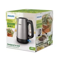 غلاية ماء فيليبس 2200 واط، سعة 1.7 لتر، استيل، لاس...