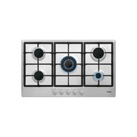 مطبخ بلت ان سمفر ستيل 5 عيون غاز 90 سم تحكم امامي