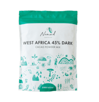 شوكولاتة نوماد من غرب افريقيا داكنة بنسبة %45 200G