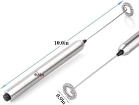 جوت - صانع رغوة الحليب الكهربائي اليدوي