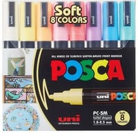 طقم الوان بوسكا 8 لون 5M سوفت