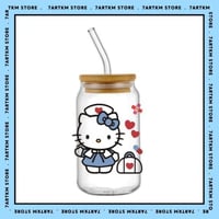 كاس زجاج - Dr hello kitty