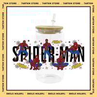 كاس زجاج - سبايدرمان