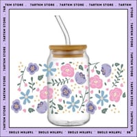 كاس زجاج - الحديقه الجميله