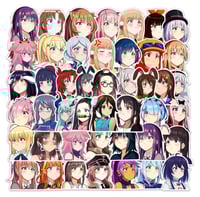 استكرات بنات انمي