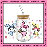 كاس زجاج - ارانب كاواي