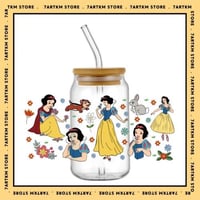 كاس زجاج - سنو وايت