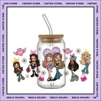 كاس زجاج - 4 Bratz