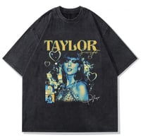 تي شيرت تايلور سويفت ازرق