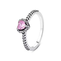 خاتم القلب الوردي