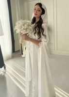 عبايه عروسه دانتيل