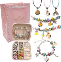 مجموعة صنع الاساور للبنات من بيونتي، 68 قطعة، مجمو...