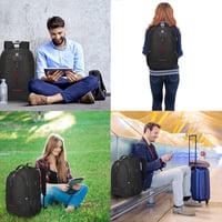 حقيبة ظهر للابتوب للسفر مقاس 17.3 انش مضادة للسرقة...